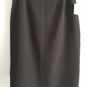 Kasper black pencil skirt